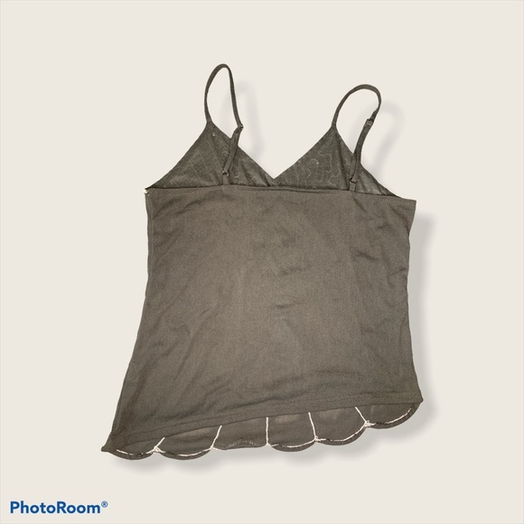 ❌SOLD❌90s Body Central sequin embellished tank top - Picture 3 of 3